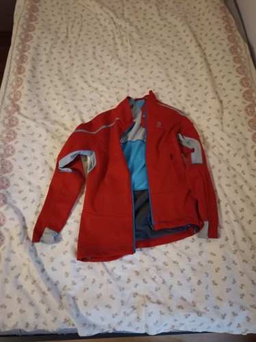 Salomon jacke rot - ski, s