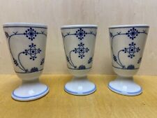 3 Becher  Kelche  Strohblume  Strohmuster  vermutlich Jäger Eisenberg