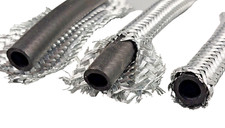 6mm Benzinschlauch Kraftstoffschlauch Diesel Öl Stahlflex (Meterware) Innen 6mm