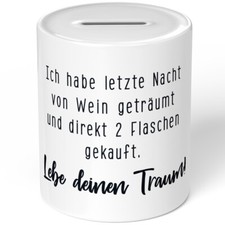 Ich habe letzte Nacht von Wein