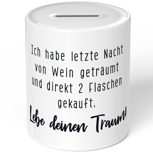 Ich habe letzte nacht von - nacht, wein