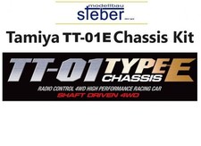 Tamiya tt 01e - tt-01e, chassis
