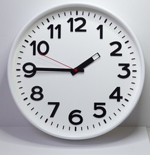 Wanduhr EUROTIME Uhr Ø 30cm