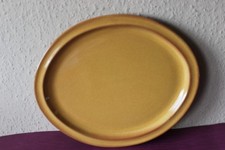 Melitta Friesland Ammerland Eichenforst Ceracron Servierplatte Oval Platte braun