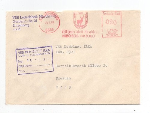 Ddr brief absenderfreistempel - ddr,