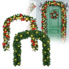 Weihnachtsgirlande mit LED