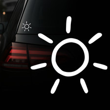 Auto Aufkleber | Sonne Sun