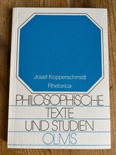 Rhetorica : Aufsätze zur Theorie, Geschichte u. Praxis d. Rhetorik. Josepf Koppe
