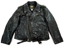 US MADE Perfecto Biker Harley Motorrad Lederjacke 50 M-L