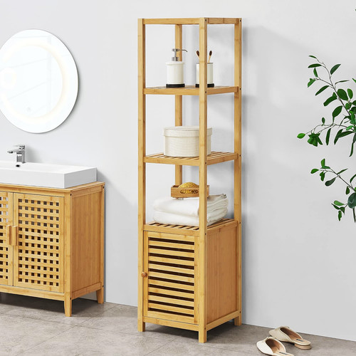 Badezimmerregal bambus - badezimmerregal,