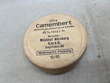 CAMEMBERT WEHRMACHT MARKETENDER RATION VERPFLEGUNG EISERNE PORTION PAPPSCHACHTEL