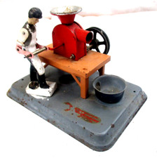 Fleischmann Blechspielzeug Wurstmacher Nr. 236 Antriebsmodell ohne OVP 50er (15)