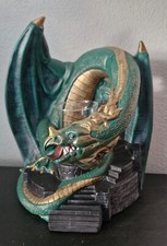 Drache - grün/gold -