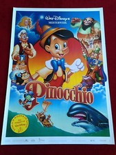 Pinocchio Kinoplakat Poster A1, Walt Disney