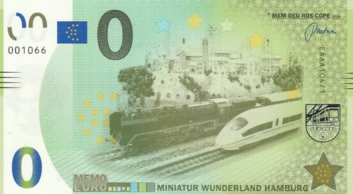 Memoeuro schein miniatur - memoeuro,
