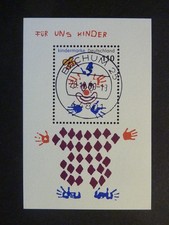 Bund, Mi.-Nr. 2134 Block 53 mit Klasse-Vollstempel BOCHUM