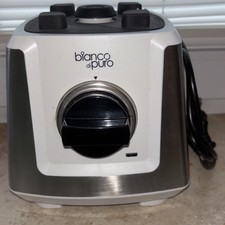 Bianco di Puro Primo Mixer Standmixer Edelstahl weiß Blender Motor neuwertig