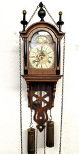Alte holländische Wanduhr Schippertje Pendeluhr Warmink Wuba