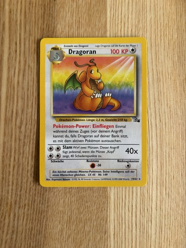 Pokémon dragoran fossil - dragoran,