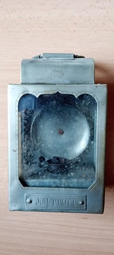 Alte vintage feuerwehrlampe - alte,