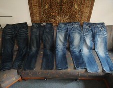 4x Jeans in 32/30 und 33/30 - Smog, Tom Tailor, Fishbone
