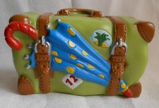 alte Spardose Koffer Reisekoffer Sparkasse Vintage für Sammler