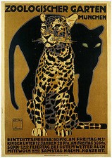 Zoologischer Garten München Jaguar Panther Raubkatze Bayern Plakate A3 236