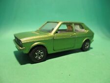 Modellauto VW POLO 1, Corgi Toys, 1:36, grünmetallic, 70er, bespielt, aber gut