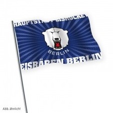 Eisbären berlin fan fahne - -, fan-fahne