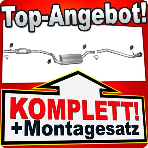 Auspuff für mazda - 3, i