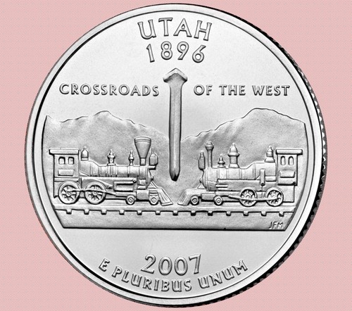 Quarter dollar cent - , utha