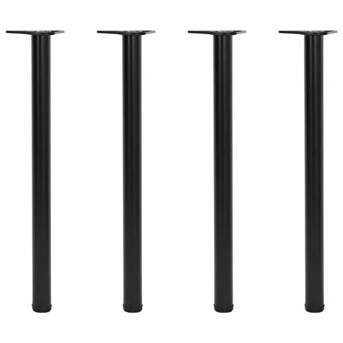 Tischbeine 4er set - 4er, schwarz