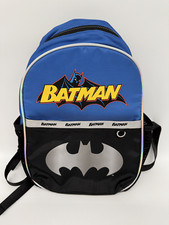 Batman Kinder Rucksack - Tasche - für die Schule - viele Taschen
