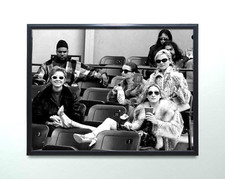 Sex and the City druckbares Wandbild, nostalgisches Schwarz-Weiß-Foto, ikonisches Fernsehen