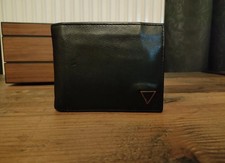 Guess Geldbeutel Leder Schwarz