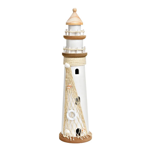 Deko maritim leuchtturm weiß - deko,
