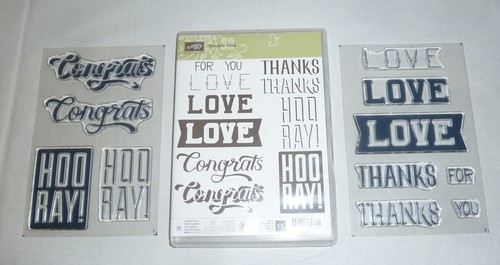 Stampin double take - double,