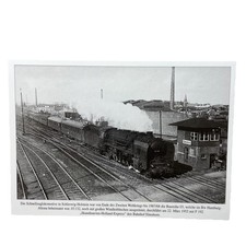 Postkarte AK Elmshorn Dampflok