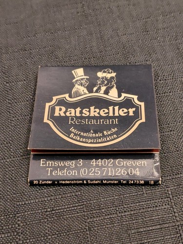 Streichholzheftchen