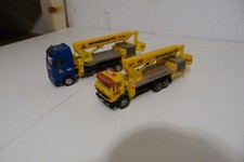 1:87 / H0   Zwei LKW Hubsteiger Schwertransport Schmidbauer KG