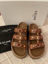 Original  TIPPI Triumphe Céline Leder Sandalen Mule 850€