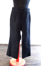 Hose schwarz Brokat Brokathose