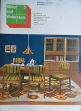 MÖBEL UND WOHNRAUM 8 - 1976 August Tagesbar-TIVOLI Polstermöbel Tanzbar Leipzig