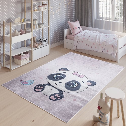 Kinderteppich Modern Panda