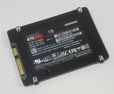 100% 1000GB 1TB SSD Samsung 870 EVO V-NAND SATA 2,5" Notebook HDD MZ-77E1T0