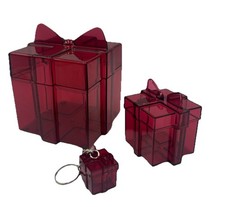 Tupperware Eleganzia Geschenkbox 3er Set mit Deckel Bonboniere