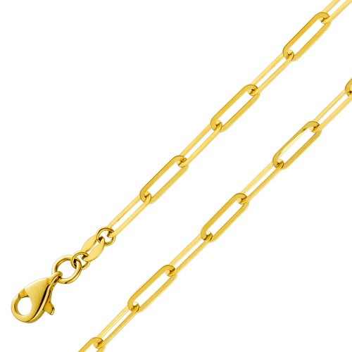 Paperclipkette armband 7mm - paperclipkette,