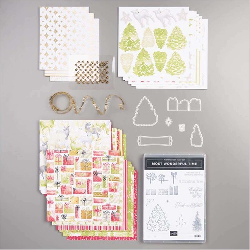 Stampin medley most - up,