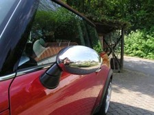 CHROM SPIEGELKAPPEN VERKLEIDUNG für MINI ONE COOPER D S R50 R53 R52 Cabrio