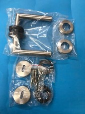 Karcher Slim Style Rosettengarnitur G-Form E300B mit BB-Rosetten Edelstahl matt